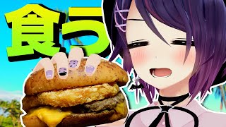 本日の昼めしマックのハワイアンバーガーズ【超美麗3D】