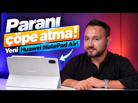 <strong>OLED</strong> ekranlı efsane tablet! - Huawei MatePad Air 2026 inceleme!