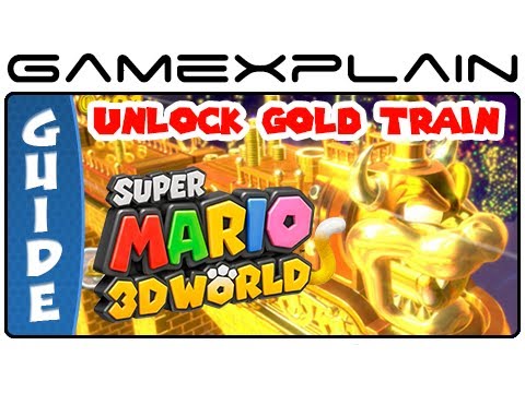 Find the Gold Train Bonus Level in Super Mario 3D World - Guide & Walkthrough (Wii U) - UCfAPTv1LgeEWevG8X_6PUOQ