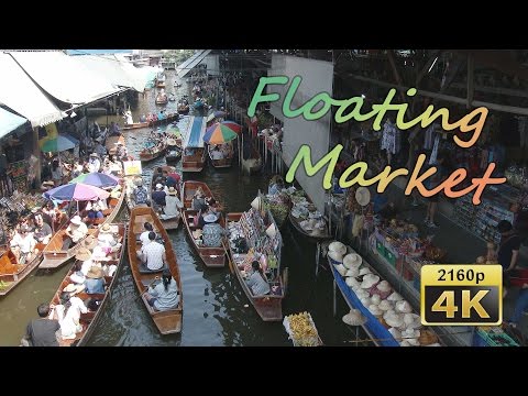 Damnoen Saduak Floating Market (Ratchaburi) - Thailand 4K Travel Channel - UCqv3b5EIRz-ZqBzUeEH7BKQ