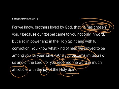 An Overview of 1 Thessalonians: 1 Thessalonians 1:1–5:28