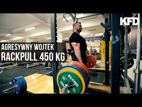 Agresywny Wojtek - trening, rack pull 450 kg - KFD - UCCwsb6pCsJYFp53h9prxXtg