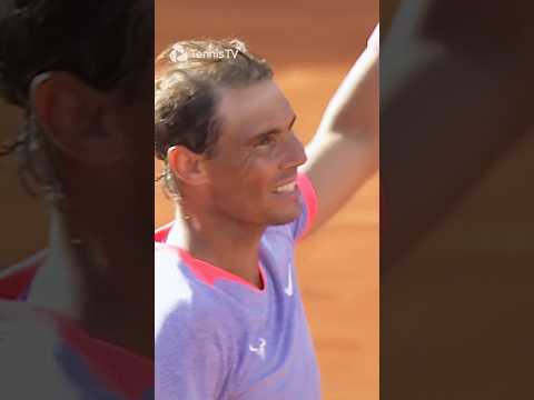 Rafael Nadal Wins On His Return To Clay! 😍