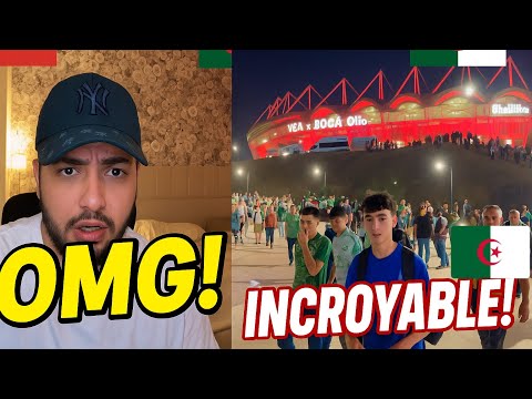مغربي مصدوم من مشاهد خروج الأنصار بعد نهاية مباراة الجزائر😱🇩🇿