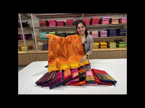 LIVE SESSION | Classic Katam Weave Kanchipuram Silk Sarees | #sareelove #kanchipattu