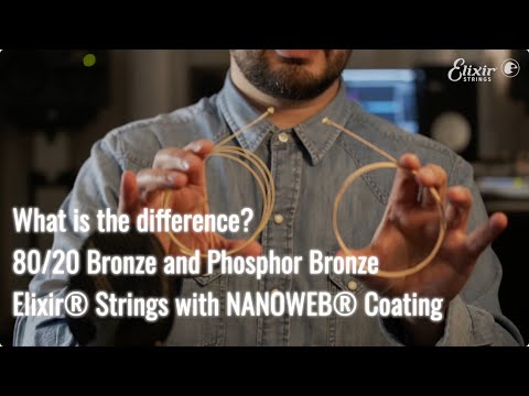 Michael Watts Acoustic Guitar Lesson: Phosphor Bronze vs 80/20 Bronze Strings | ELIXIR Strings