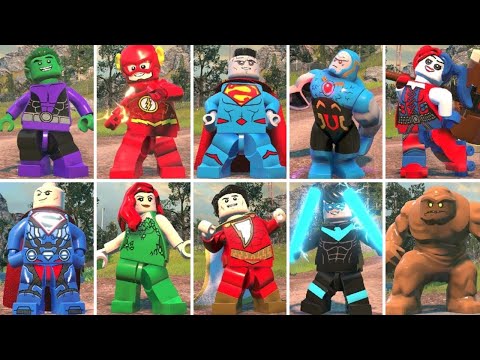 All Characters in LEGO DC Super-Villains - UCg_j7kndWLFZEg4yCqUWPCA