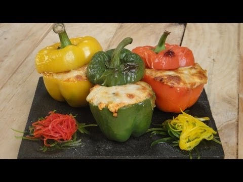 Stuffed Peppers | Chef Siddharth | Sanjeev Kapoor Khazana - UCmoX4QULJ9MB00xW4coMiOw