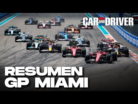 RESUMEN GP MIAMI 2022 | Verstappen recorta a Leclerc, batalla Sainz-Pérez | Car and Driver F1