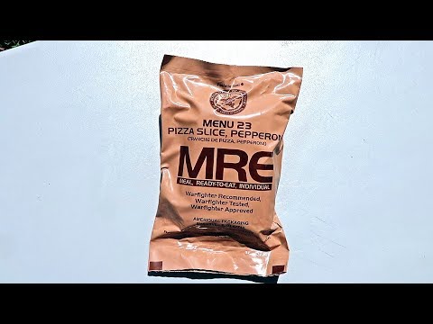Tasting US Military Pizza MRE (Meal Ready to Eat) - UCkDbLiXbx6CIRZuyW9sZK1g
