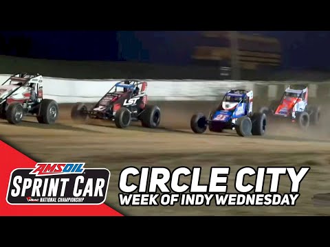 HIGHLIGHTS: USAC AMSOIL National Sprints | Circle City Raceway | Circle City Salute | May 24, 2023 - dirt track racing video image