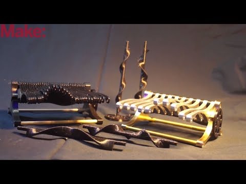Wave Machine: CNC Machined and 3D Printed Kinetic Art - UChtY6O8Ahw2cz05PS2GhUbg