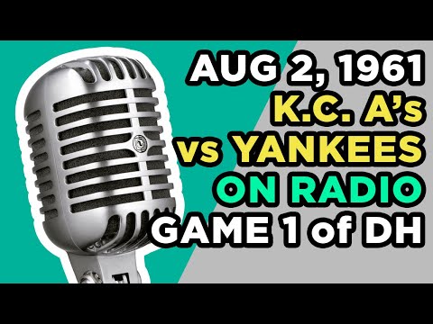 Kansas City Athletics vs New York Yankees - Radio Broadcast video clip 