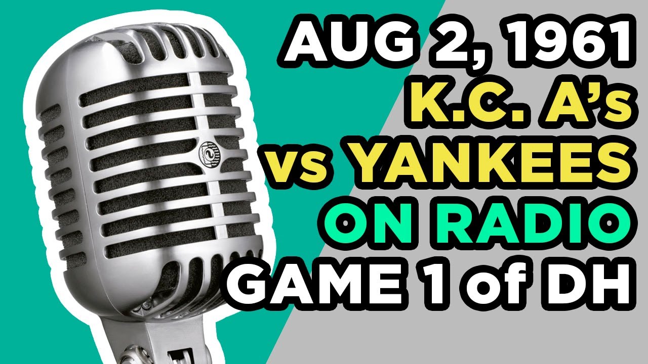 Kansas City Athletics vs New York Yankees - Radio Broadcast video clip