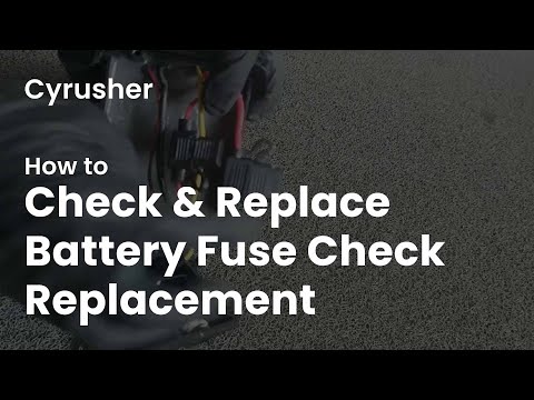 Cyrusher Sports- How to Check & Replace Battery Fuse Check Replacement#howto