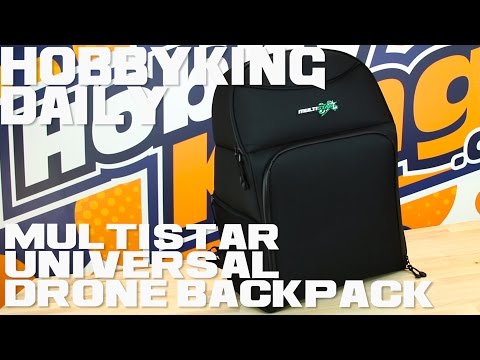 MultiStar Universal Drone Backpack - HobbyKing Daily - UCkNMDHVq-_6aJEh2uRBbRmw