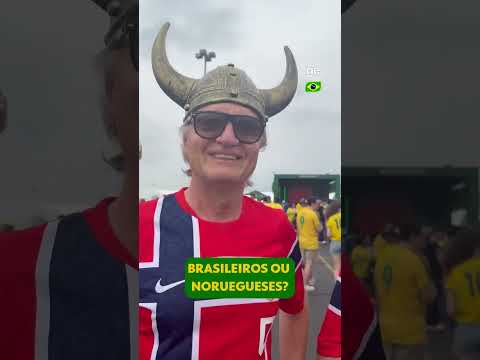 BRASILEIROS OU NORUEGUESES? | #shorts | Copa do Mundo 2026 | ge.globo