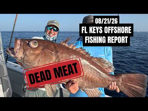 FL keys offshore fishing report 08/21/26 video thumbnail