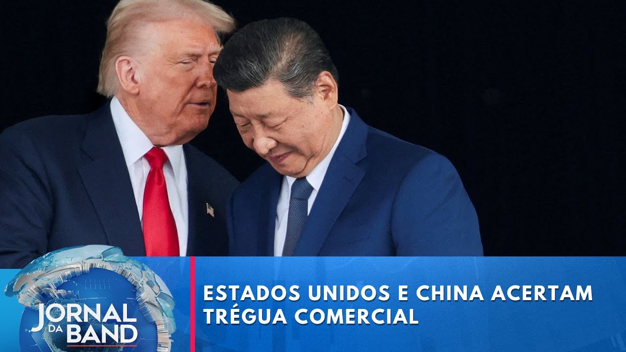 Estados Unidos e China acertam trégua comercial | Jornal da Band