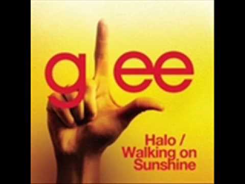 Glee-- Halo/Walking On Sunshine