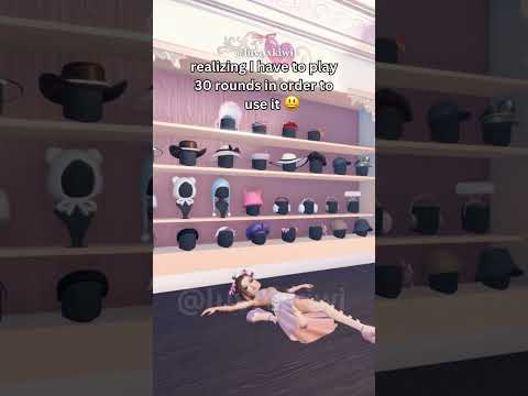 its going to take me forever 30 rounds is so longg no hate to dti btw DRESS TO IMPRESS ROBLOX petal