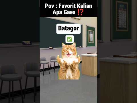 Pov : Komen Gaes 😁 #meme #cat #kucing #animation #funny