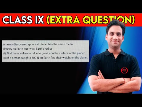 A newly discovered spherical planet has the same mean density as Earth but twice Earth's radius