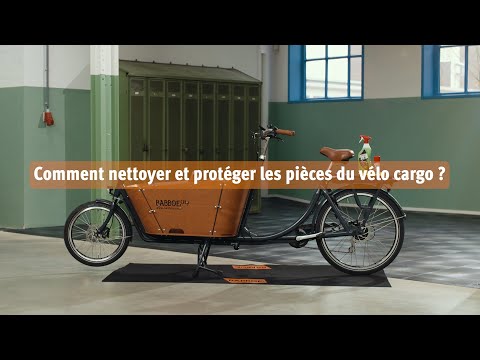 Comment nettoyer et protéger les pièces du vélo cargo ?