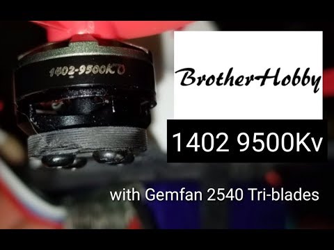 1402 9500Kv Motors - UCNUx9bQyEI0k6CQpo4TaNAw