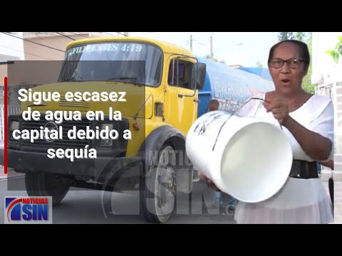 Sigue escasez de agua en la capital debido a sequía