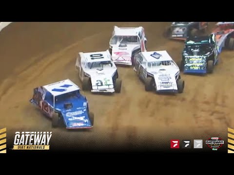 Modified Feature | Castrol Gateway Dirt Nationals | Preliminary Night 1 - dirt track racing video image