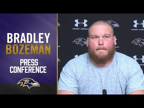 Bradley Bozeman on His Future | Baltimore Ravens video clip