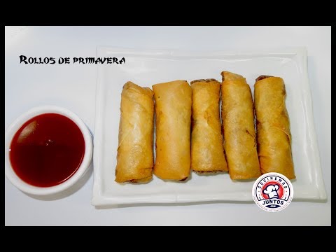 Rollos de primavera  rellenos de pollo y vegetales - UCIRNADSE7zTt6_MshDlnZSA