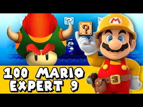 Super Mario Maker: 100 Mario Challenge (Expert #9) - UCWiPkogV65gqqNkwqci4yZA