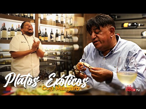 PROBANDO PLATOS EXÓTICOS con MARGARO en Valiente Restaurante - MARGARO DELUXE #7