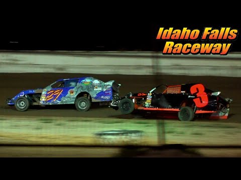 Idaho Falls Raceway IMCA Northern SportMod Main Event 8/26/22 - dirt track racing video image