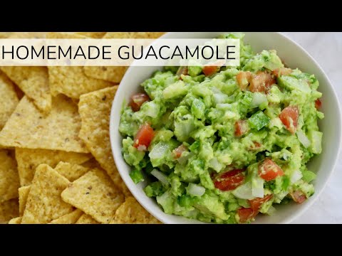 HOMEMADE GUACAMOLE | easy guacamole recipe - UCj0V0aG4LcdHmdPJ7aTtSCQ