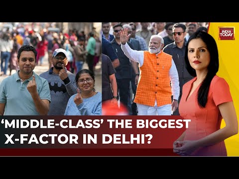 News Today: Middle Class Shift: BJP's Potential Game-Changer In Delhi Elections | India Today