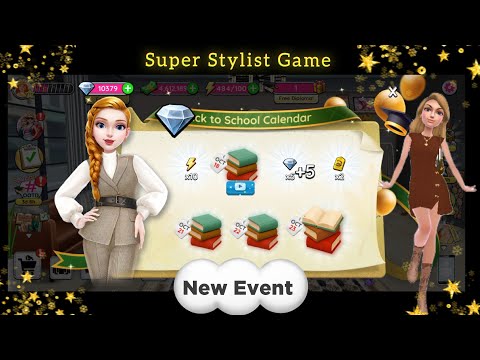 Super Stylist Back to School Event Started 🎉🥳 #superstylish #superstylist #dressupgames #fashiongame