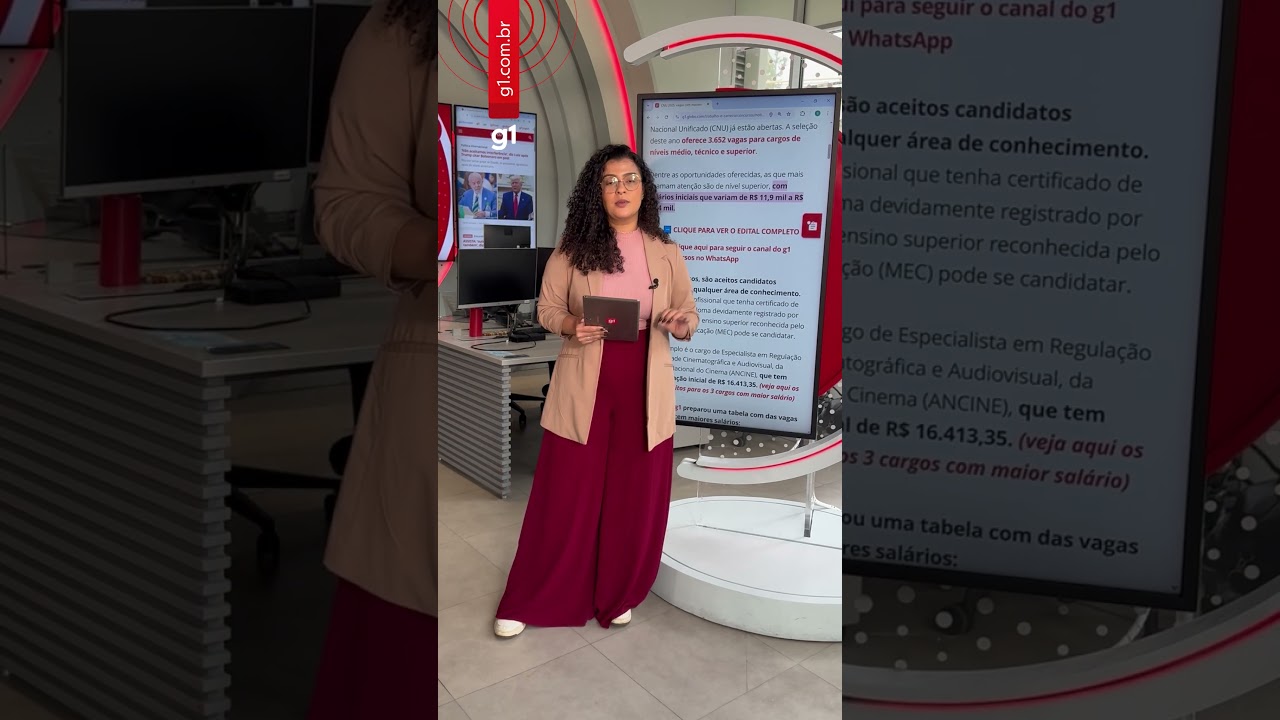 Veja os destaques do #g1em1minuto desta segunda-feira, 7 de julho #g1