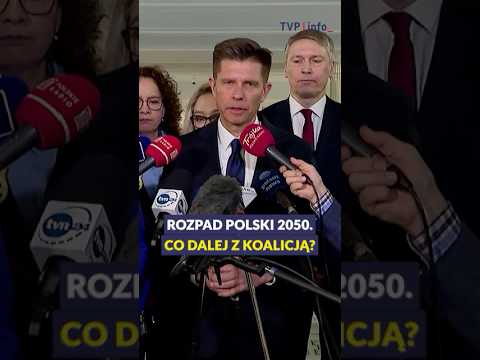 Rozpad Polski 2050. Co dalej z koalicją? #polityka #polska #shorts