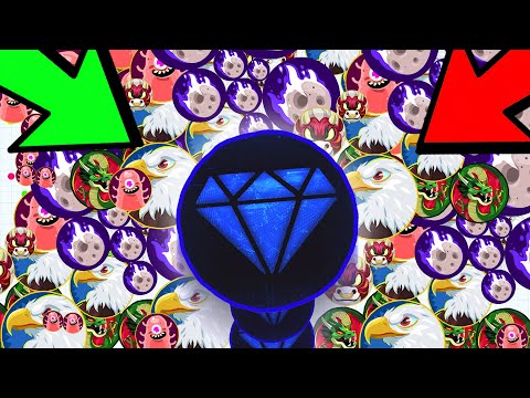 AGAR.IO DESTROYING NOOB TEAMS WITH PRO TRICKSPLITS | BEST MOMENTS IN AGARIO!