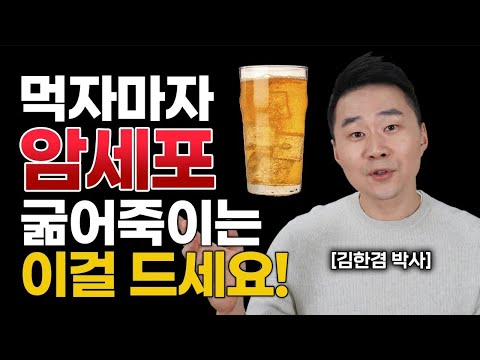 먹자마자 암세포 때려잡는 항암음식! 췌장암, 대장암, 폐암, 간암 제발 꼭 챙겨 드세요