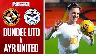 Dundee United 0-5 Ayr United | Shankland Nets 4 In Thrashing! | Ladbrokes Championship