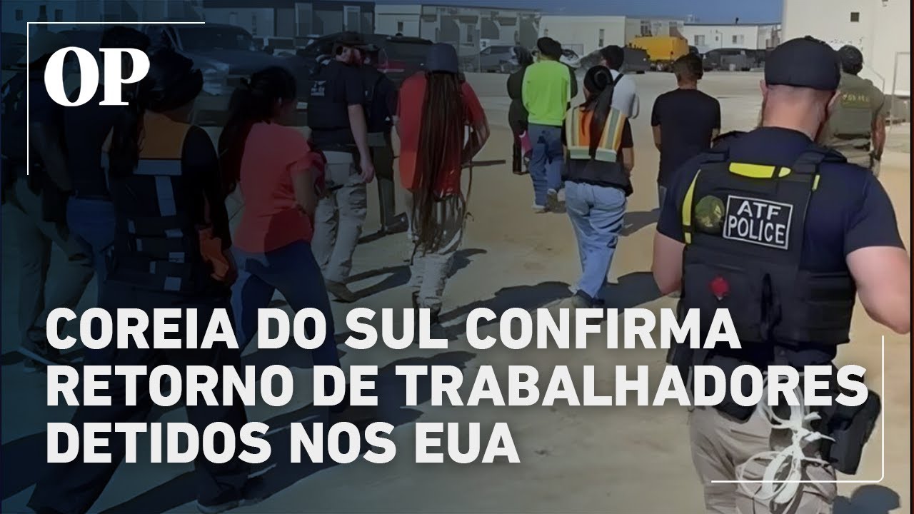 Coreia do Sul e EUA chegam a acordo para libertar trabalhadores da Hyundai detidos