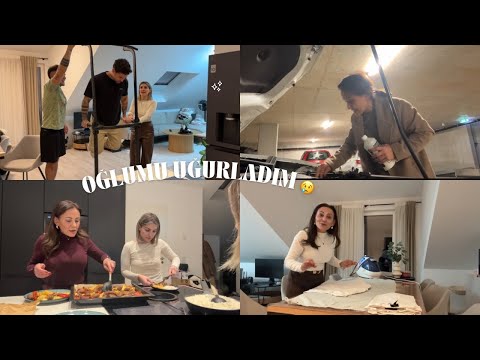 OĞLUM YOLCU 🧳 GELİN KAYNANA MUTFAKTAYIZ | ÇOCUKLAR GAZA GELDİ 😂