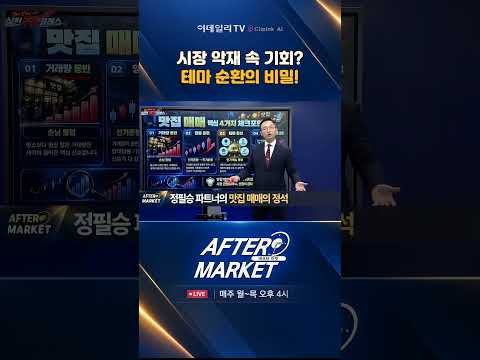 [정필승 #1012필승루틴] 시장 악재 속 기회   <strong>테마</strong> 순환의 비밀! #정필승 #생존하라