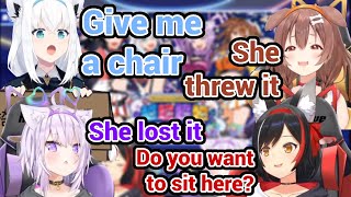 Fubuki is The Only Member in Gamers That Doesn't have a Chair with Mio