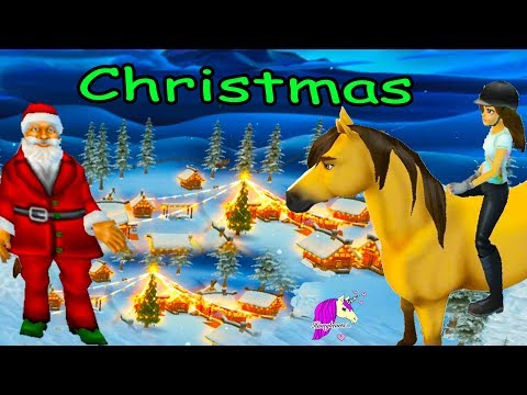 Snow & Santa ! Christmas Town  Star Stable Horses Game Let's Play with Honey Hearts Video - UCIX3yM9t4sCewZS9XsqJb9Q