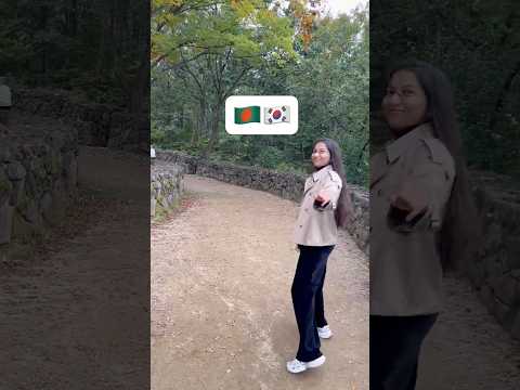 🇧🇩🇰🇷 আমরা এখন জঙ্গলে 🤭❤️ #shorts